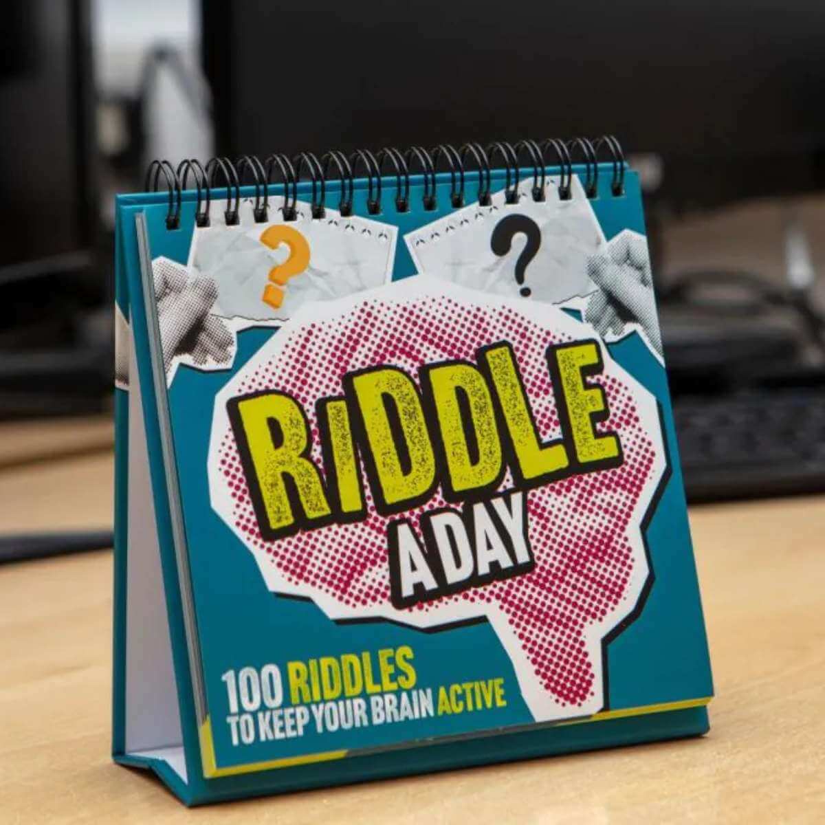 Riddle a Day Desktop Flipbook - Funky Gifts NZ