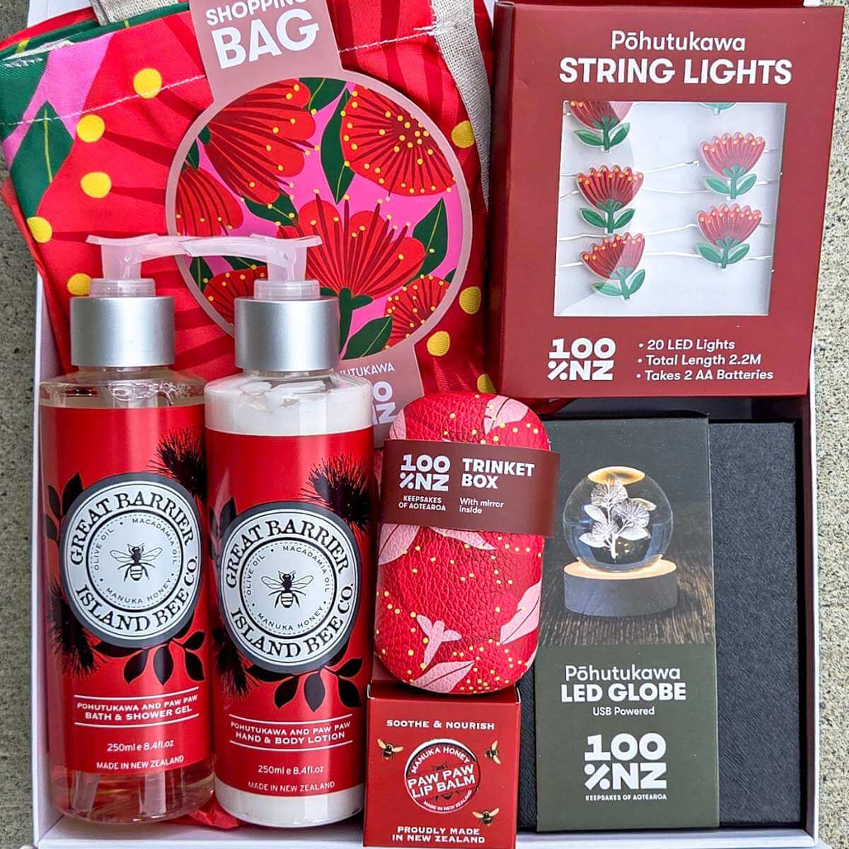 Bright Botanical Summer Gift Box - Funky Gifts NZ