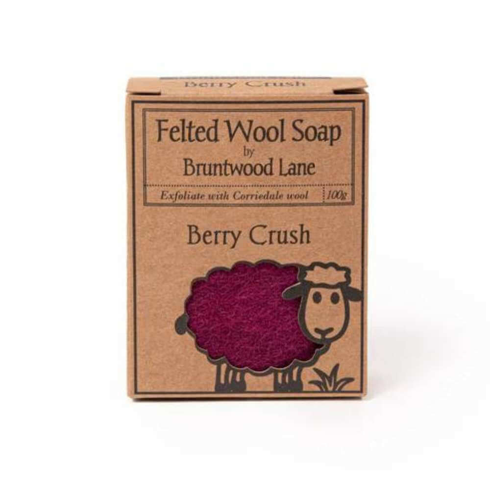 NZ Made Felted Wool Soap - Bruntwood Lane - Funky Gifts NZ