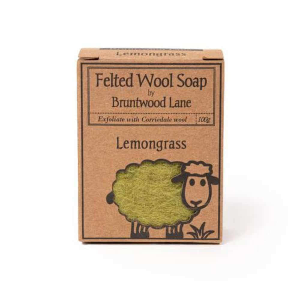 NZ Made Felted Wool Soap - Bruntwood Lane - Funky Gifts NZ