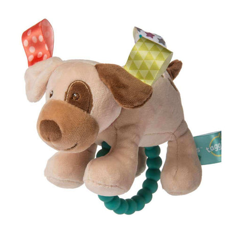 Buddy Dog Teether Rattle - Funky Gifts NZ