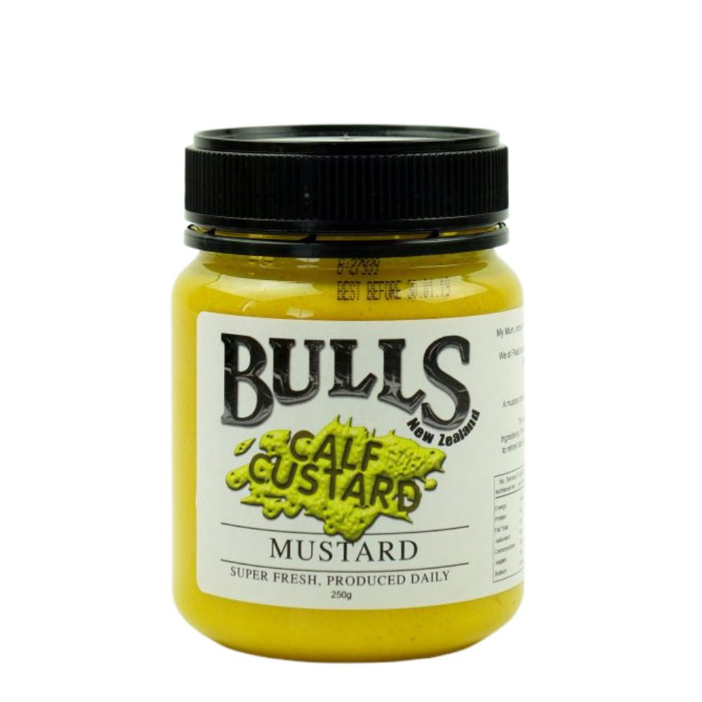 Bulls Calf Custard Mustard - Funky Gifts NZ