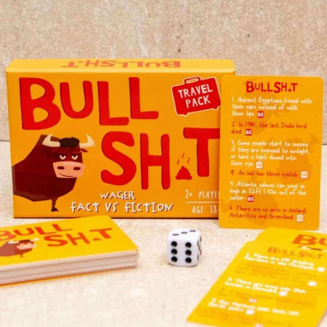 Bullshit - Travel Game - Funky Gifts NZ