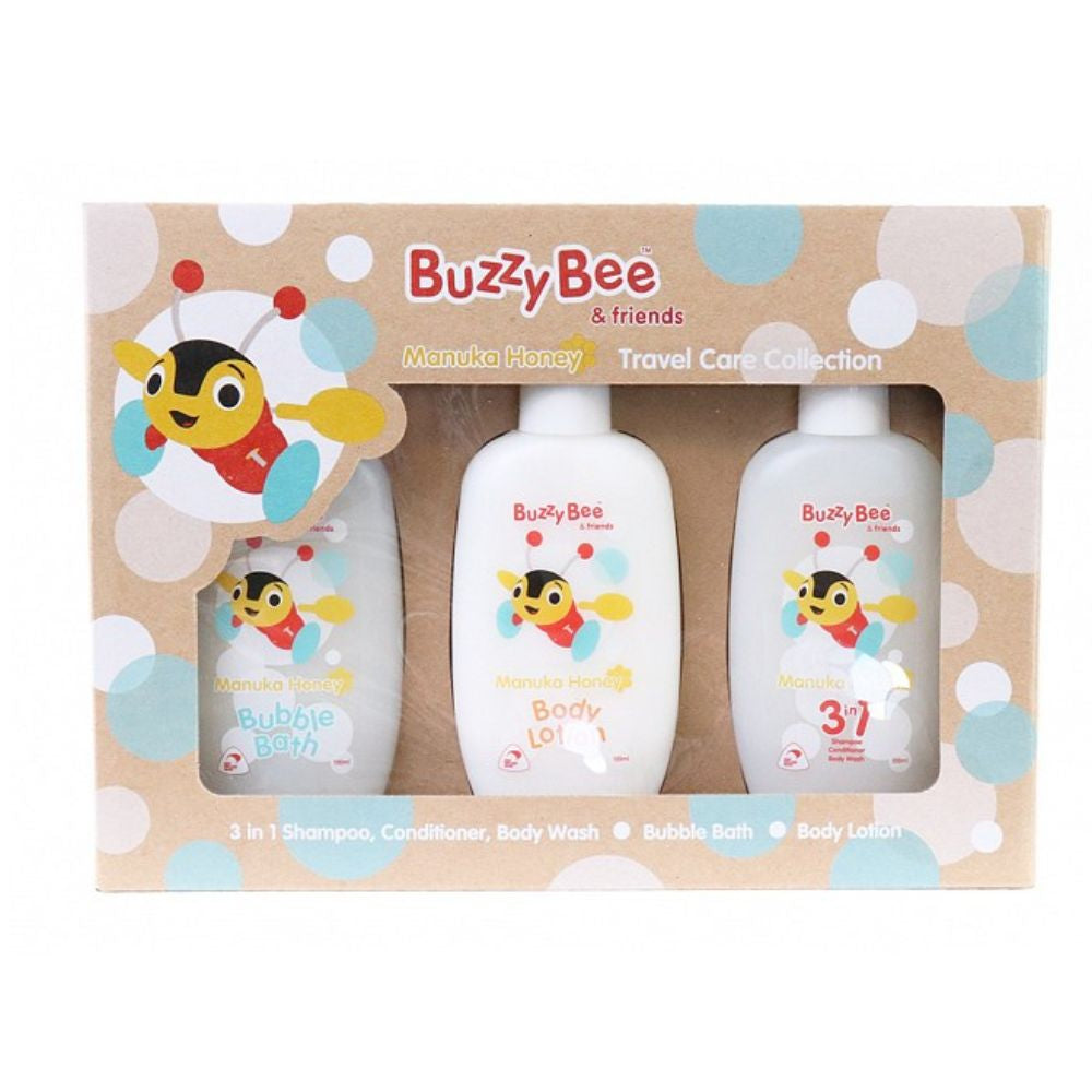 Buzzy Bee Manuka Travel Care Collection - Funky Gifts NZ