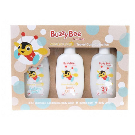 Buzzy Bee Manuka Travel Care Collection - Funky Gifts NZ