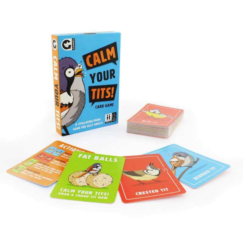 Calm Your Tits! Card Game - Funky Gifts NZ