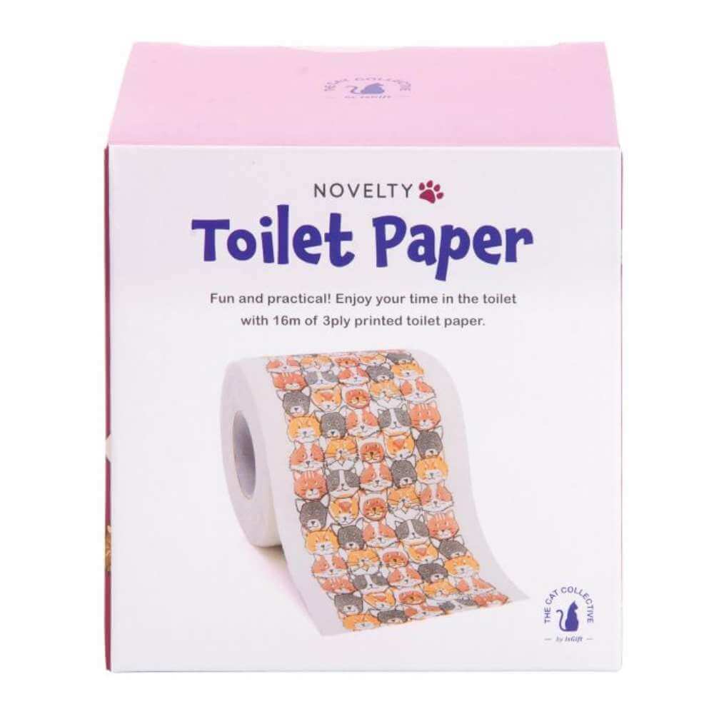 Cat Novelty Toilet Paper - Funky Gifts NZ