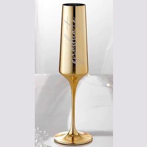 Celebration Champagne Glass  - Graduate - Funky Gifts NZ
