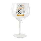 Celebrations Balloon Glass - 21st Birthday - Funky Gifts NZ