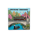 Moana Road Ceramic Square Magnet - Funky Gifts NZ