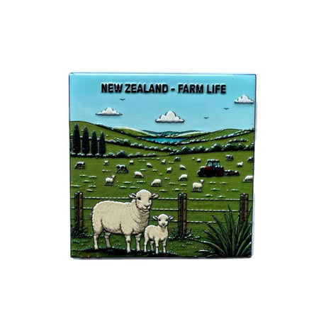 Moana Road Ceramic Coaster - Funky Gifts NZ