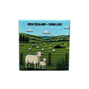 Moana Road Ceramic Square Magnet - Funky Gifts NZ