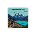 Moana Road Ceramic Square Magnet - Funky Gifts NZ