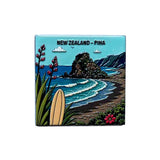 Moana Road Ceramic Coaster - Funky Gifts NZ