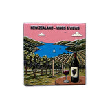 Moana Road Ceramic Square Magnet - Funky Gifts NZ