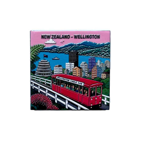Moana Road Ceramic Coaster - Funky Gifts NZ