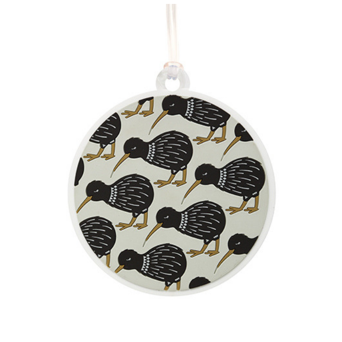 Luggage Bag Tag - Charming Kiwi - Funky Gifts NZ