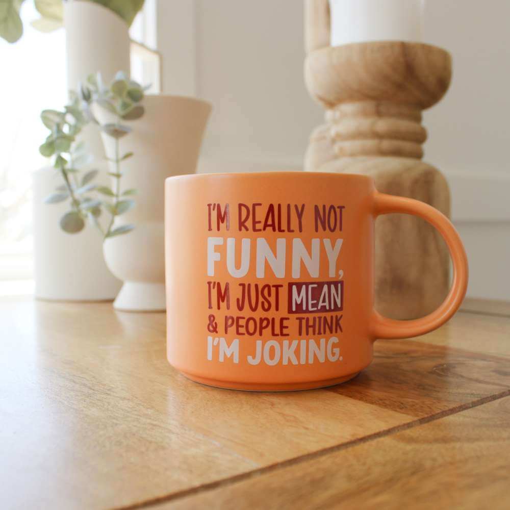 Cheeky Mug - Joking - Funky Gifts NZ