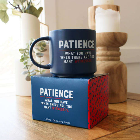 Cheeky Mug - Patience - Funky Gifts NZ