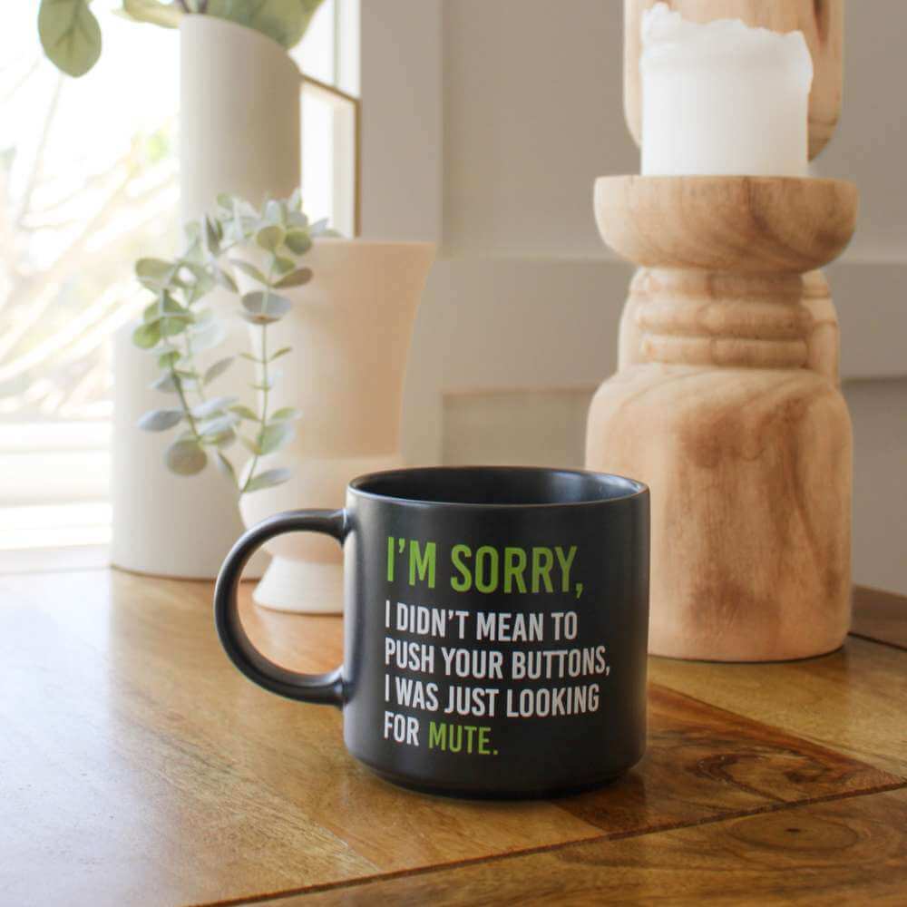 Cheeky Mug - Sorry - Funky Gifts NZ