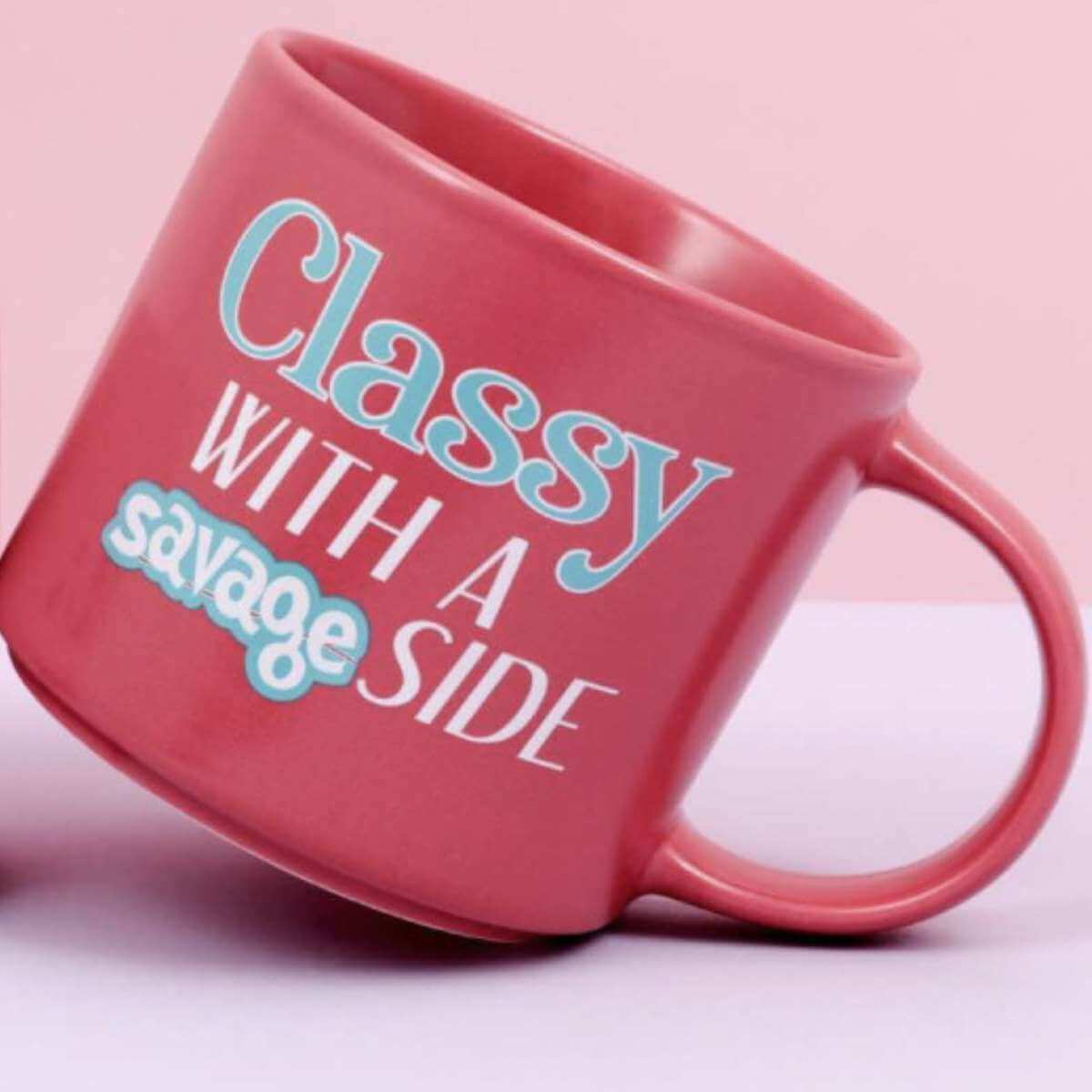Cheeky Mug - Classy Savage - Funky Gifts NZ