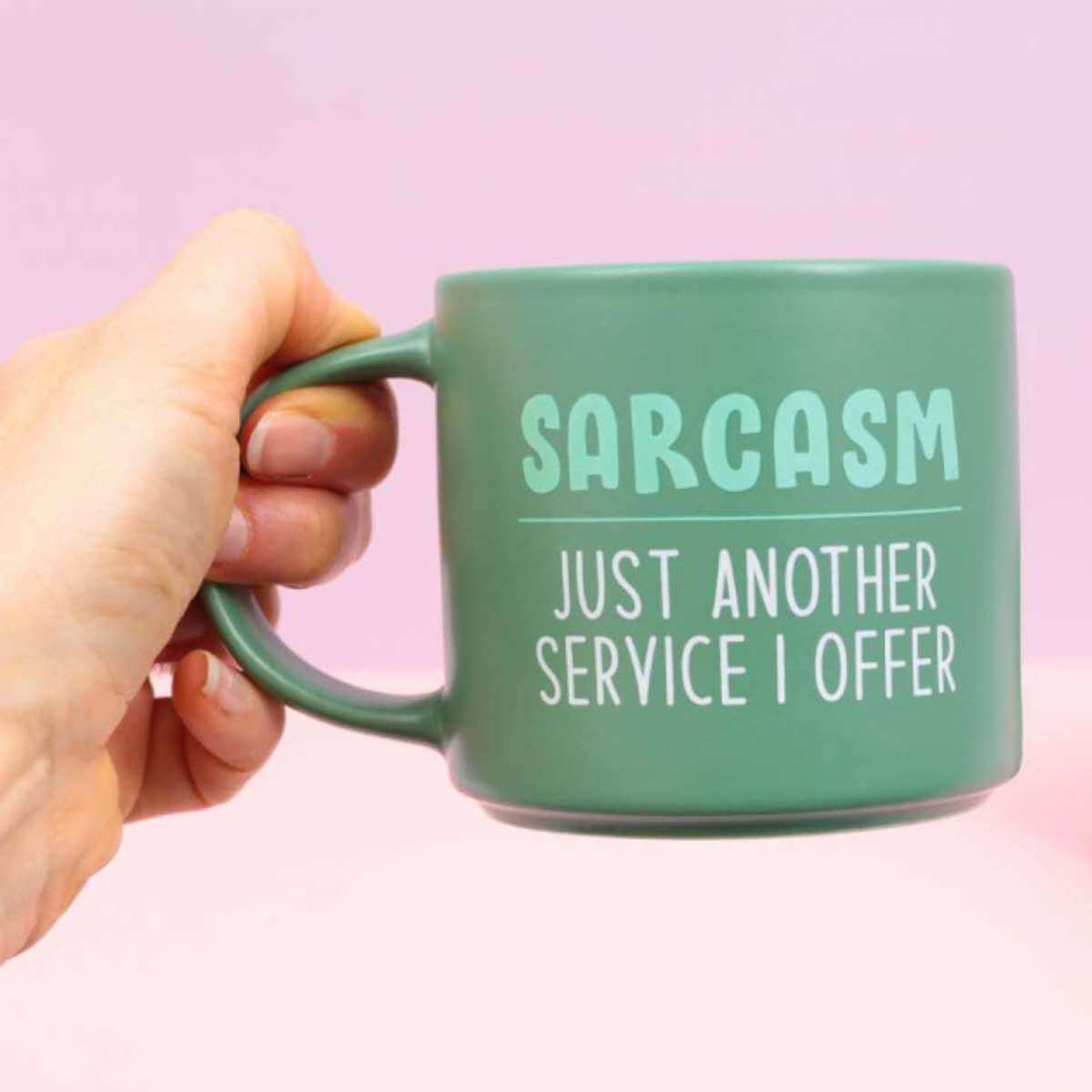 Cheeky Mug - Sarcasm - Funky Gifts NZ