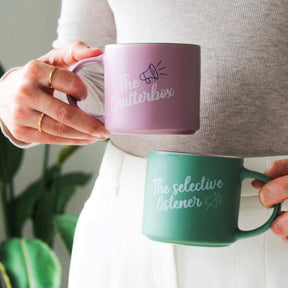Cheeky Mug Set - Chatterbox - Funky Gifts NZ