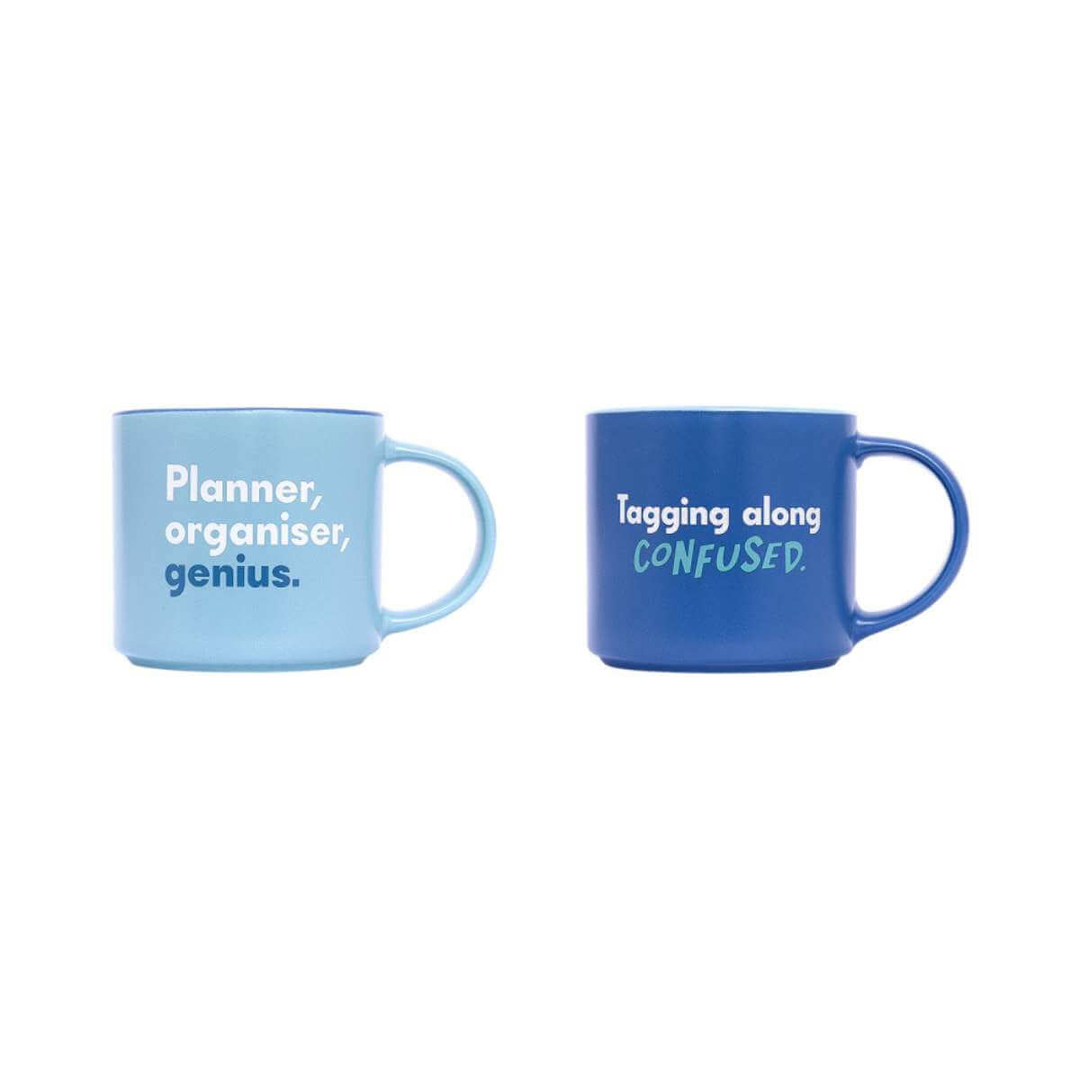 Cheeky Mug Set - Confused Planner - Funky Gifts NZ
