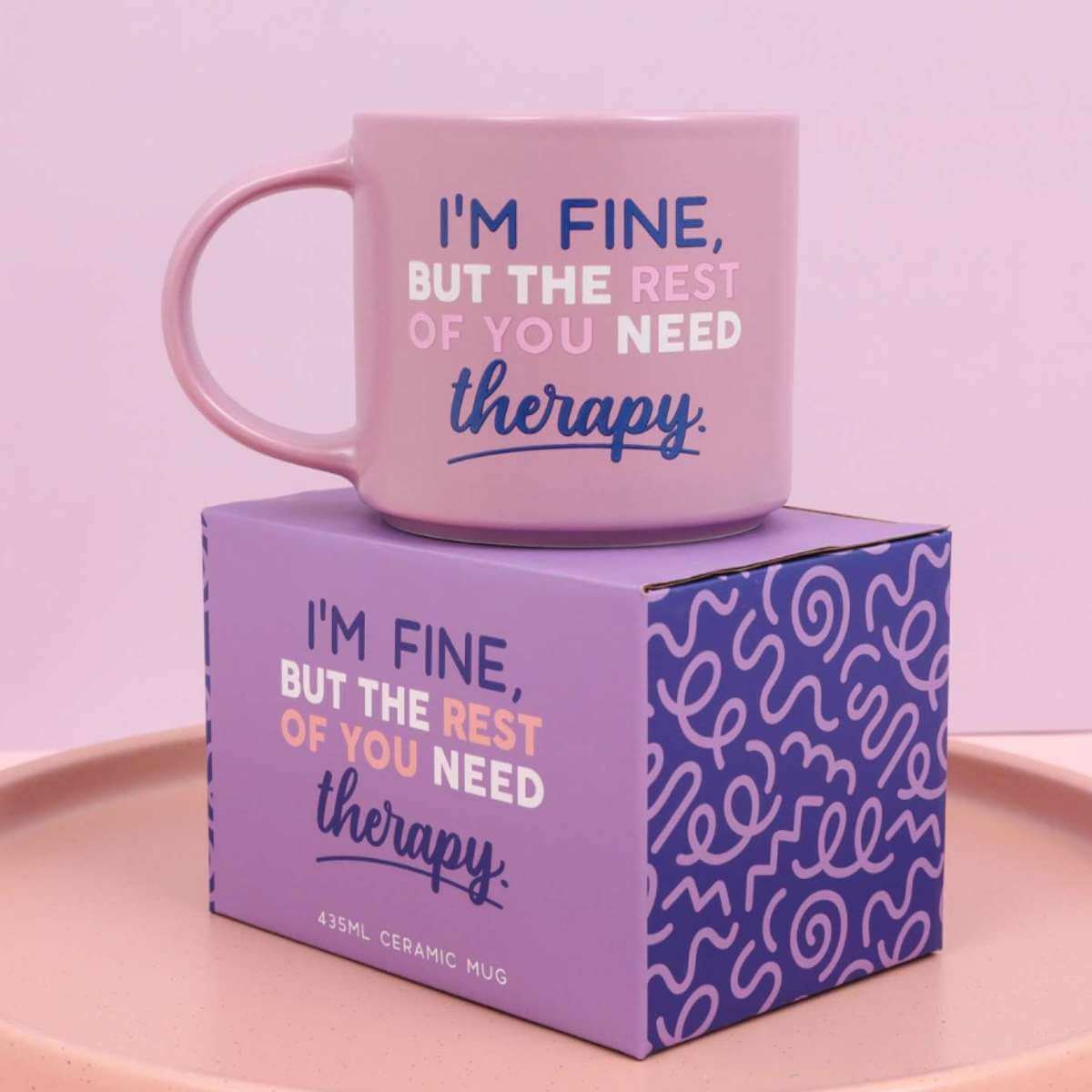 Cheeky Mug - Therapy - Funky Gifts NZ