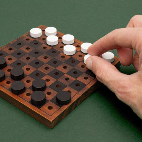 Deluxe Wooden Chess & Checkers Game - Funky Gifts NZ