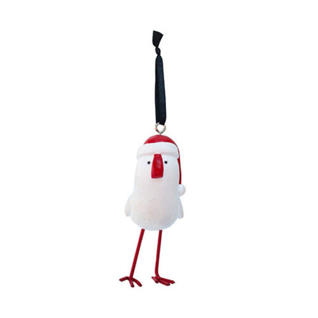 Christmas Pukeko Santa Decoration - Funky Gifts NZ