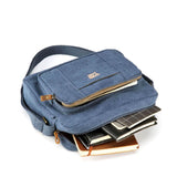 Classic Zip Top Satchel - Blue TRP0234 - Funky Gifts NZ