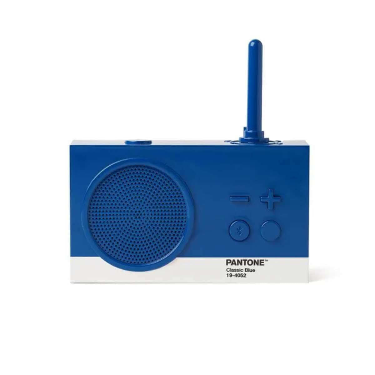 Lexon x Pantone Tykho 3 Bluetooth Radio - Blue - Funky Gifts NZ