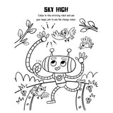 ColourMania Colouring Kit - Robots Racers Dinosaurs - Funky Gifts NZ
