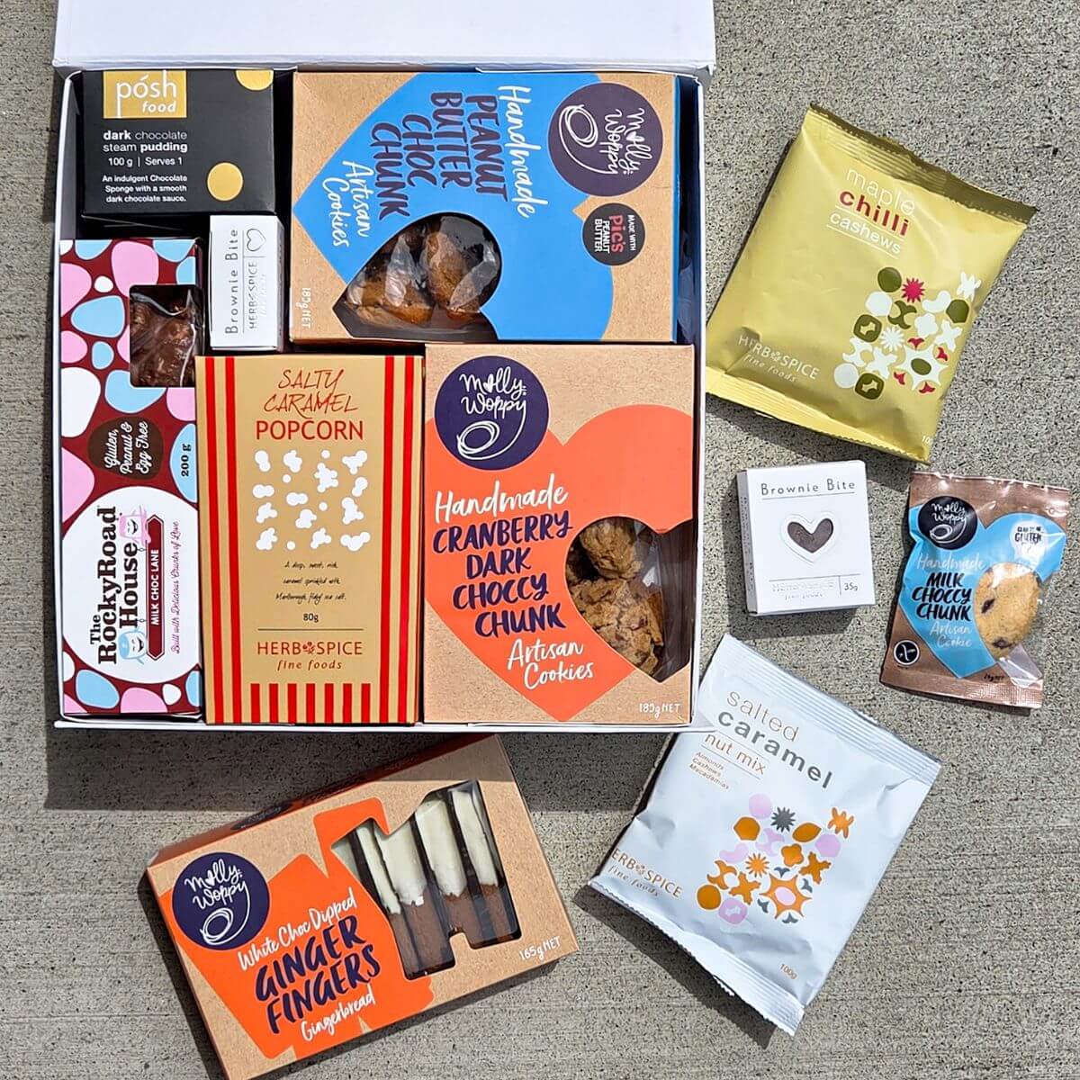 Cookie & Crunch Gift Box - Funky Gifts NZ