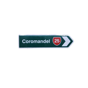 NZ Road Sign Magnet Coromandel - Funky Gifts NZ
