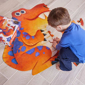 Crocodile Creek Jumbo Puzzle 48 pc - Dino - Funky Gifts NZ