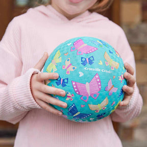 5" Playground Ball Butterfly Rainbow - Funky Gifts NZ