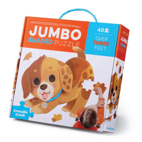 Crocodile Creek Jumbo Puzzle 48 pc - Puppy - Funky Gifts NZ
