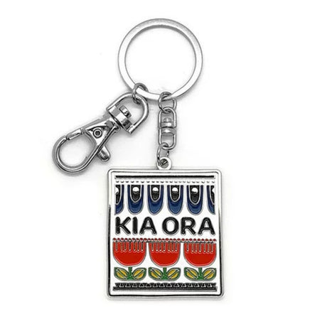 DBL Kiwiana Key Ring - Scandi Inspired Kia ora - Funky Gifts NZ