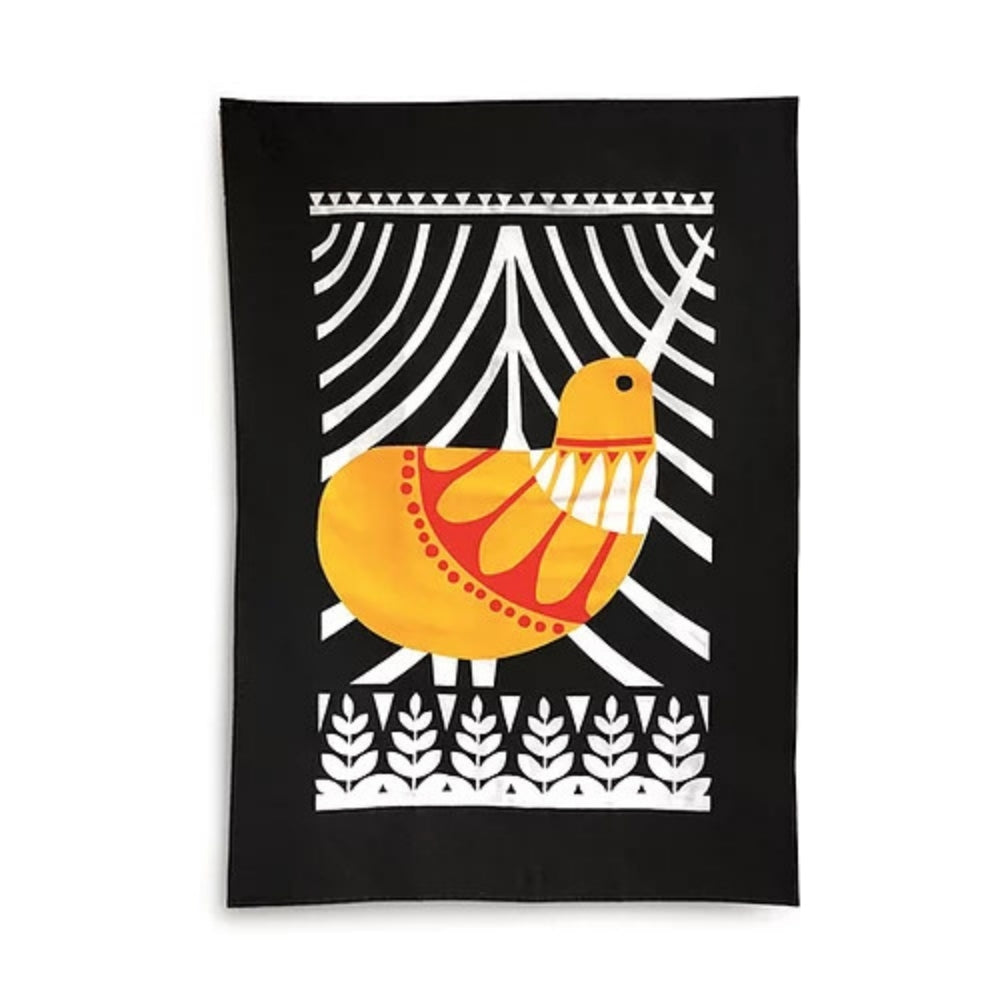 DBL Kiwiana Tea Towel - Scandi Inspired Kiwi - Funky Gifts NZ