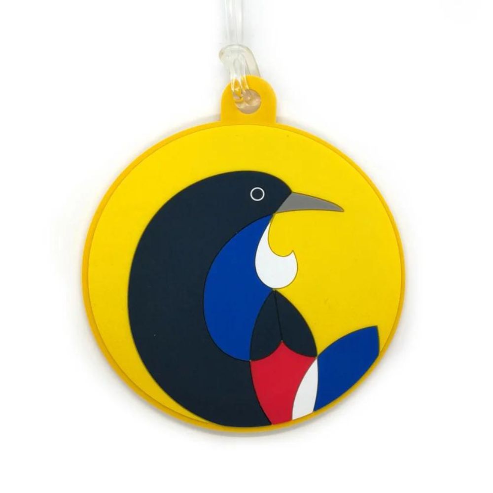 DBL Bag Tag - Iconic Tui - Funky Gifts NZ