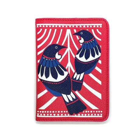 DBL Kiwiana Passport Holder - Scandi Tui - Funky Gifts NZ