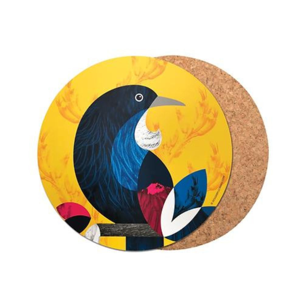 DBL Kiwiana Placemat - Tui - Funky Gifts NZ