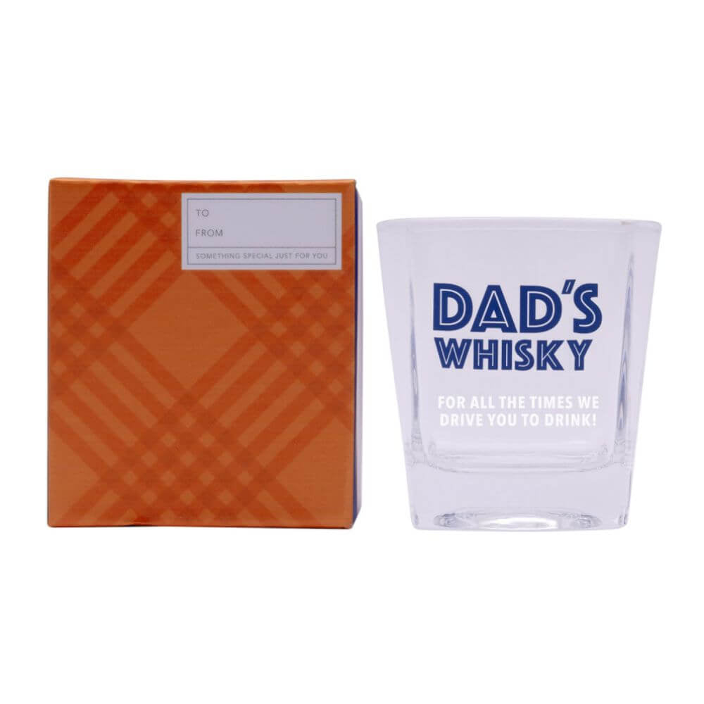 Dad's Whisky Glass - Funky Gifts NZ