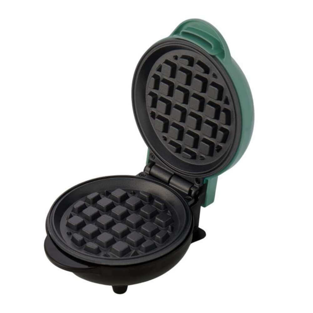 Davis & Waddell Mini Waffle Maker Green - Funky Gifts NZ
