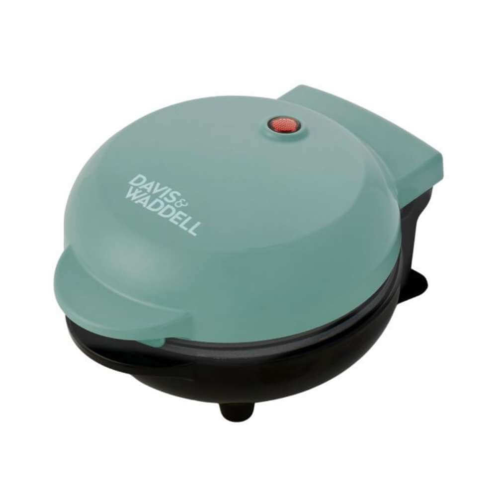 Davis & Waddell Mini Waffle Maker Green - Funky Gifts NZ
