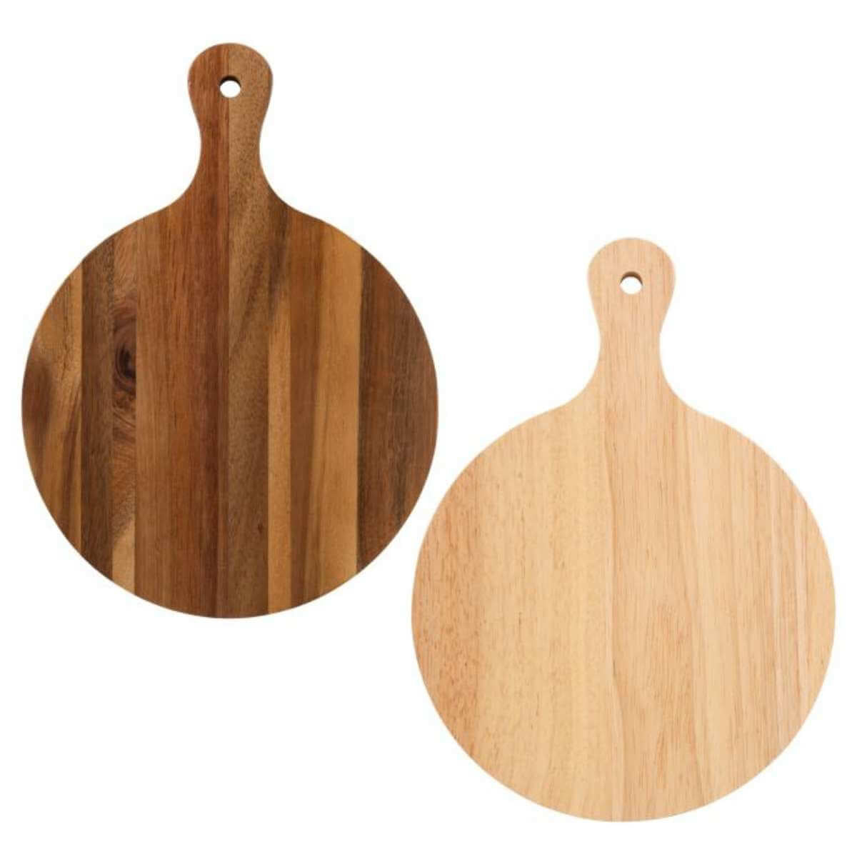 Davis & Waddell Cantina Wood Round Serving Board - Sold Individually - Funky Gifts NZ