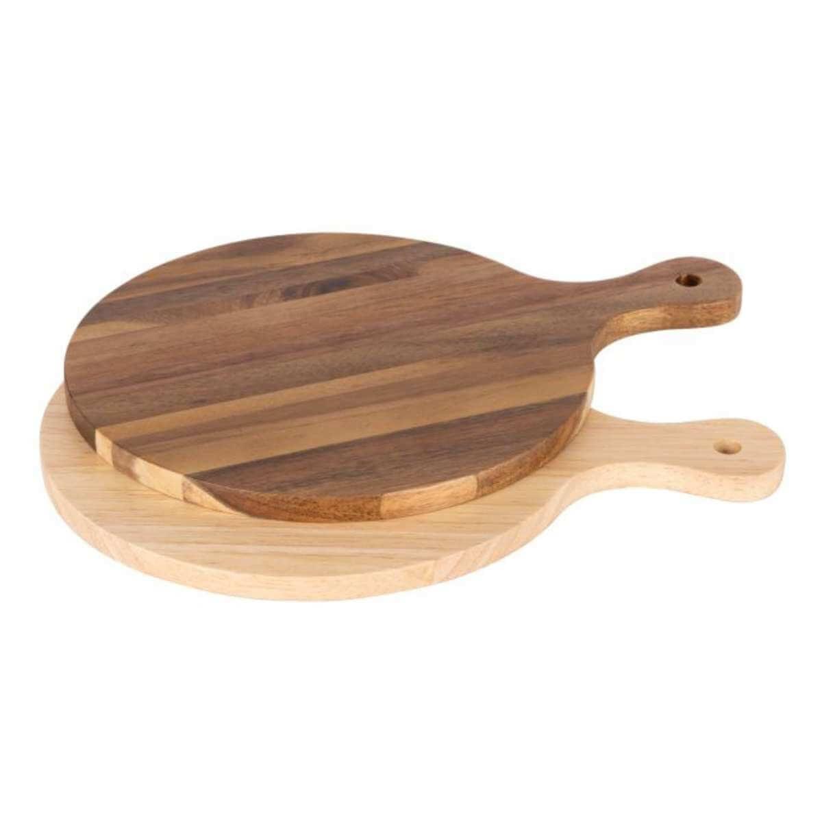 Davis & Waddell Cantina Wood Round Serving Board - Sold Individually - Funky Gifts NZ