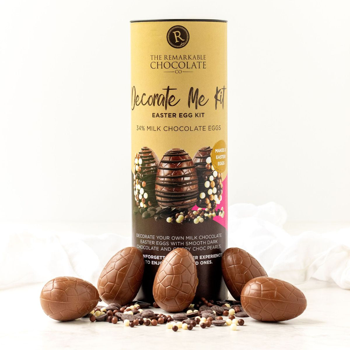 Decorate Me Milk Chocolate Easter Eggs - Funky Gifts NZ